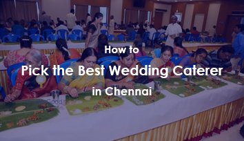 pick the best wedding caterer small