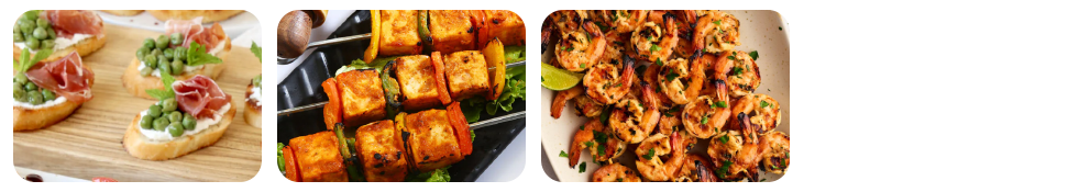 appetizers and starters