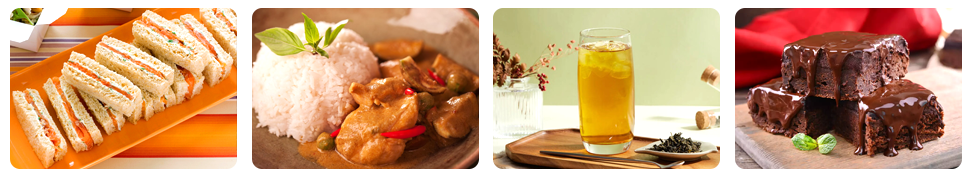 corporate event menu