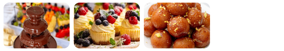 desserts that dazzle