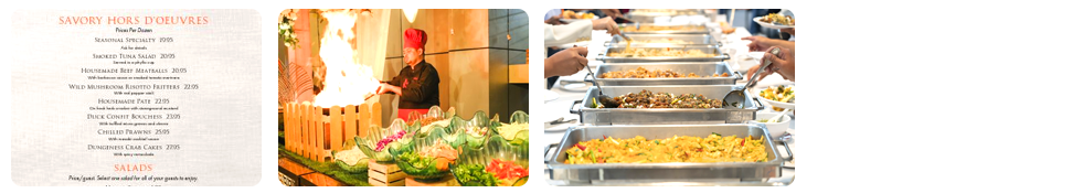 end to end catering support