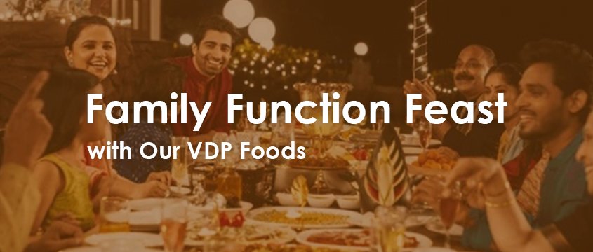 family function feast with our vdp foods