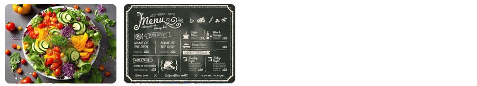 focus on food presentation