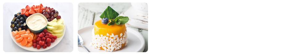 fresh fruit based desserts