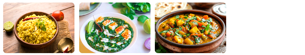 healthy indian vegetarian dinner recipes