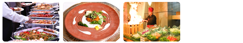 how to present food perfectly in catering