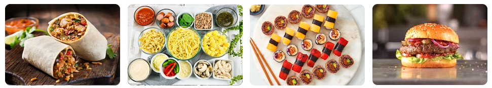 interactive food stations