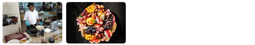 luxury dessert counters