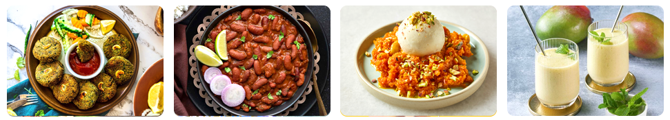 north indian feast menu