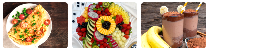 protein rich breakfast catering menu