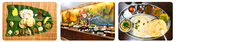 serving style banana leaf buffet or plated