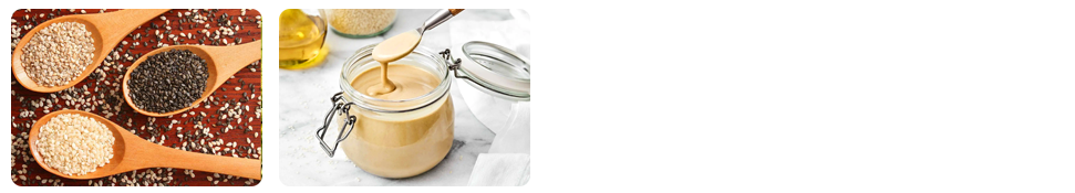 sesame seeds and tahini