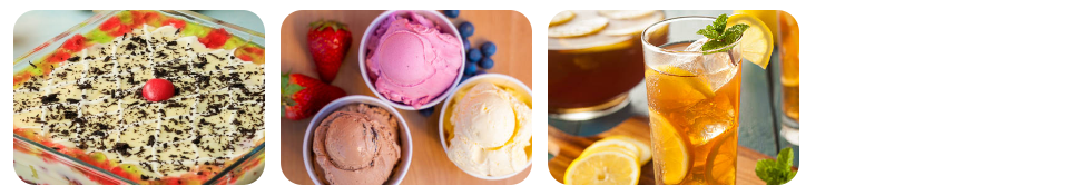 small gathering desserts